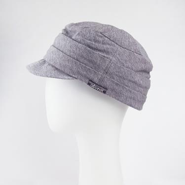 （享優惠價）【abonet】日本進口頭部保護帽居家小帽沿款（灰色）／廠商直送
