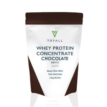 【Tryall】濃縮乳清蛋白-香醇可可（500g/袋）廠商直送