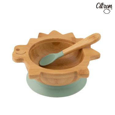 【Citron】竹製碗匙組（勇敢劍龍）
