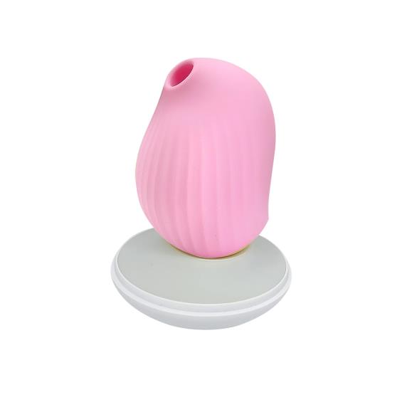 【OSUGA大人糖】逗豆鳥吸吮震動器（情趣按摩器+小夜燈）／草莓粉 廠商直送