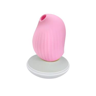 【OSUGA大人糖】逗豆鳥吸吮震動器（情趣按摩器+小夜燈）／草莓粉 廠商直送