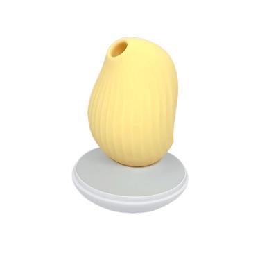 【OSUGA大人糖】逗豆鳥吸吮震動器（情趣按摩器+小夜燈）／檸檬黃 廠商直送