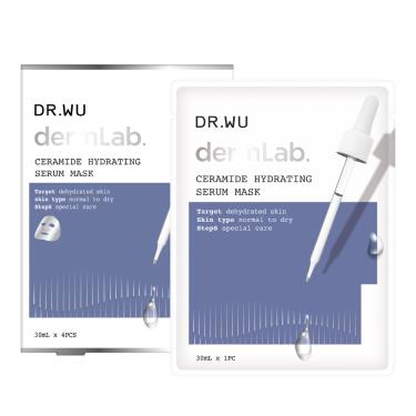 【DR.WU】 神經醯胺保濕精華面膜4片/盒（廠商直送）