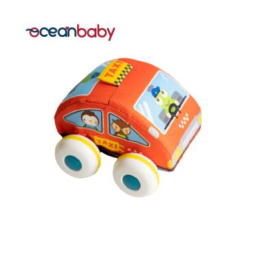 【Oceanbaby】布製玩具車（計程車）廠商直送