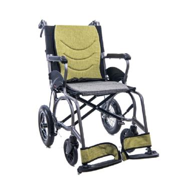 均佳 鋁合金輕量化看護型輪椅 固手固腳 背可折 後輪12吋 JW-X30-12II 廠送