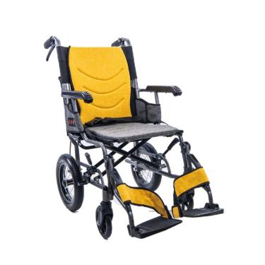 均佳 鋁合金掀腳設計看護型輪椅 後輪12吋 JW-X40-12 廠送