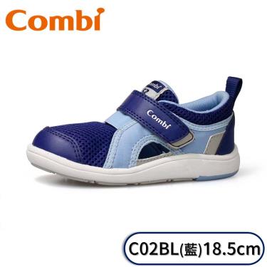 Combi NICEWALK醫學級成長機能鞋C02BL-藍18.5cm (18006) -廠