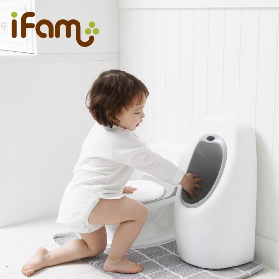 【韓國 Ifam】男童學習小便斗-經典白 廠商直送