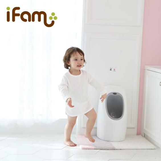 【韓國 Ifam】男童學習小便斗-經典白 廠商直送