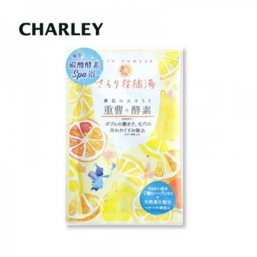 Charley 碳酸酵素舒膚入浴劑 柑橘香 30g