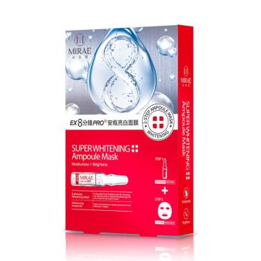 【MIRAE未來美】8分鐘PRO安瓶面膜 亮白（3入）