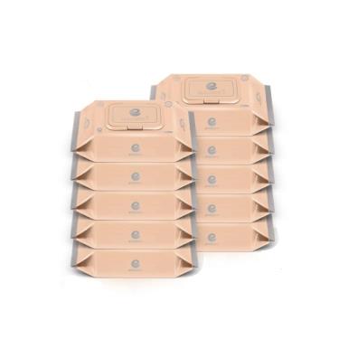 韓國ENBLANC  極柔純水濕紙巾72抽-輕柔大馬士革玫瑰 x10包-廠送