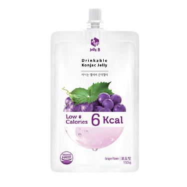 Jelly.B 低卡蒟蒻果凍-紫葡萄味(150g/包)