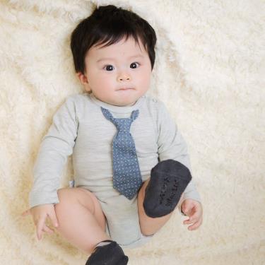 美國Frenchie MC 男嬰連身衣雷恩葛斯淋(長袖)24M廠商直送