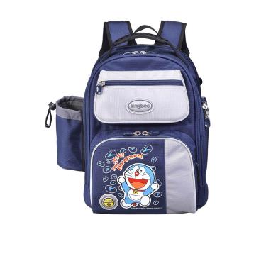 【SingBee 欣美】Doraemon圖像授權護背書包-藍色 廠送