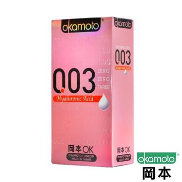 Okamoto岡本 003HA玻尿酸 衛生套(10入裝)
