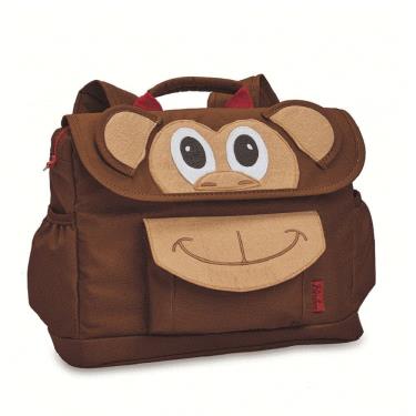 Bixbee 3D動物童趣系列聰明棕猴小童背包廠商直送