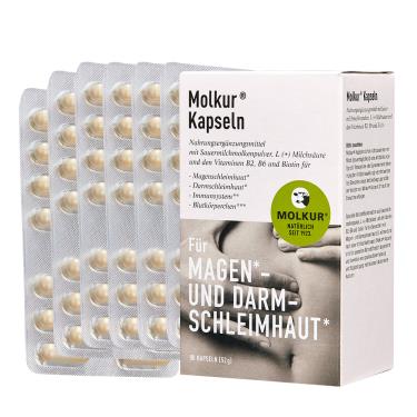 Molkur®德國莫克爾 右旋乳酸膠囊(90粒/盒) 廠送