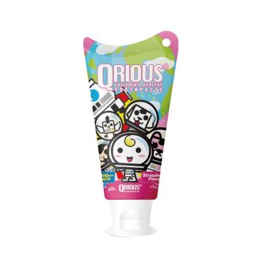 【QRIOUS®奇瑞斯】雙效紫錐菊護齒膏-蜜蜜粉草莓(60g/條)