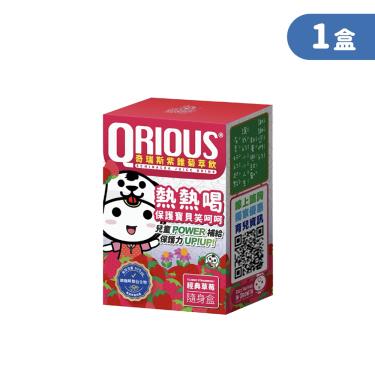 QRIOUS®奇瑞斯紫錐菊萃飲草莓口味 隨身盒(3.5gX7包/盒)
