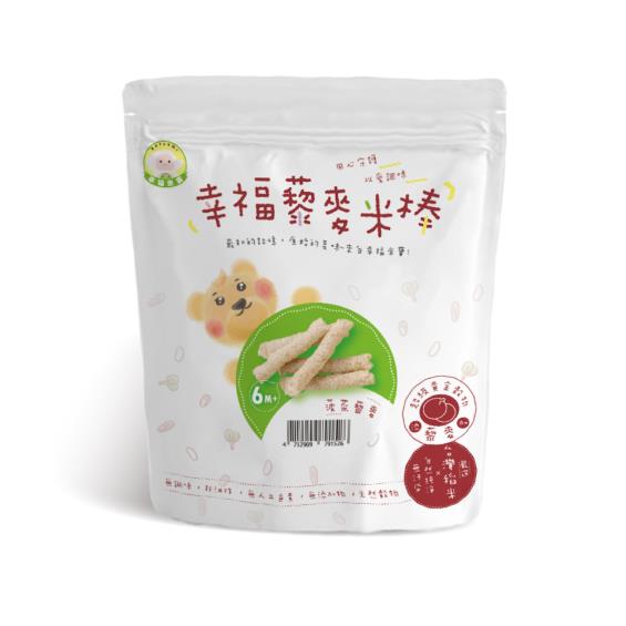 【Naturmi 幸福米寶】幸福藜麥米棒 菠菜藜麥（30g）