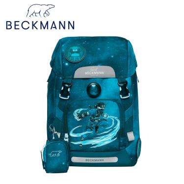 （送安全燈）【Beckmann】Classic 兒童護脊書包 22L - 忍者高手2.0 廠商直送