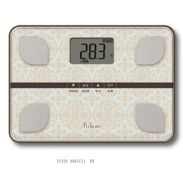 【TANITA】四合一體組成計/FS-103WH(白)廠商直送