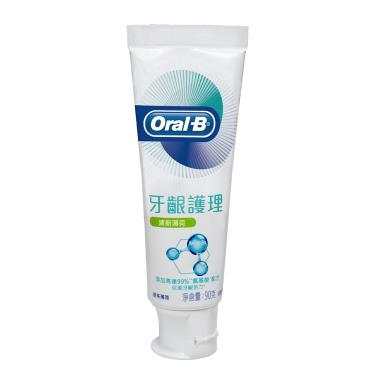 【Oral-B歐樂B】專業牙齦修護牙膏（90g）清新薄荷（效期日2024/07/15）
