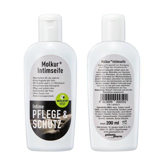 【Molkur®德國莫克爾】酸乳清女性私密清潔露（200ml/瓶）廠商直送