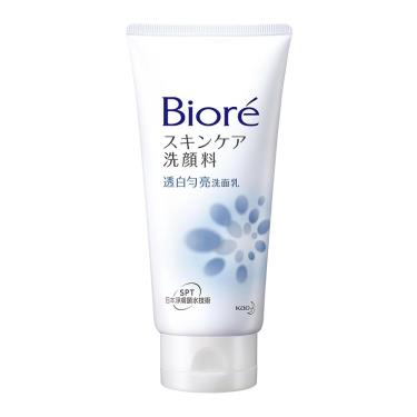 【Biore蜜妮】淨膚鎖水 透白勻亮洗面乳100g