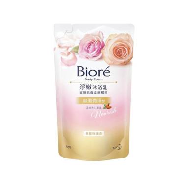 【Biore蜜妮】 淨嫩沐浴乳 補充包(典雅玫瑰香)700g