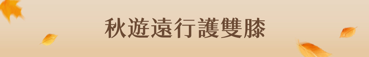 秋遊遠行護雙膝 按摩器X護具