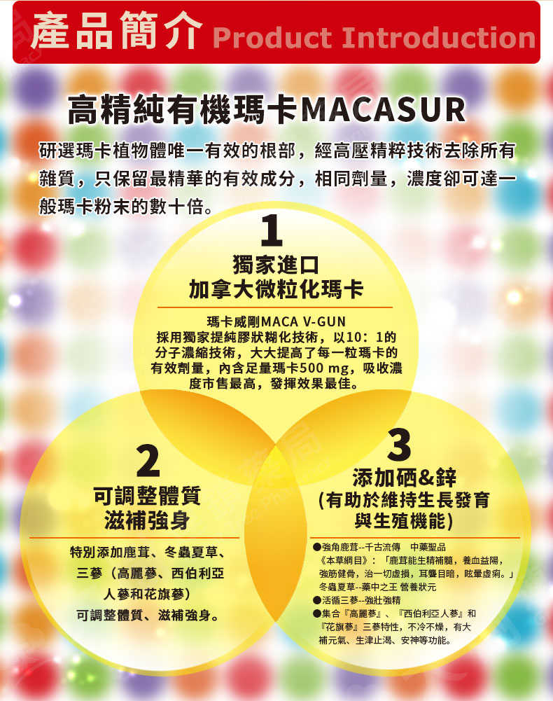 寶齡富錦瑪卡威剛膠囊66顆 盒 大樹健康購物網