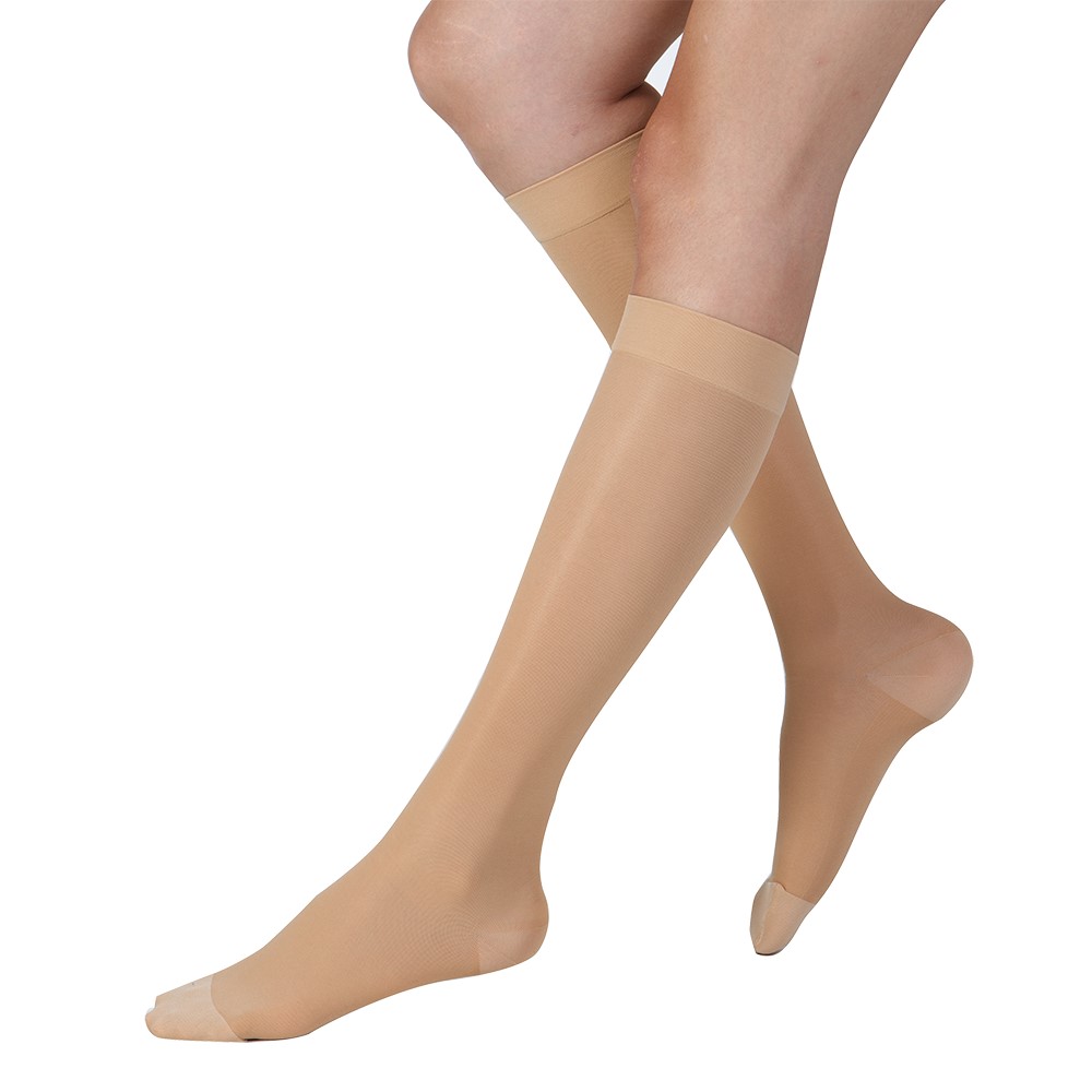 EUNICE MED康譜醫療彈性襪小腿包趾(CPS3001)-膚2號| 大樹健康