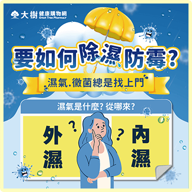 濕氣.黴菌總是找上門!要如何除濕防霉