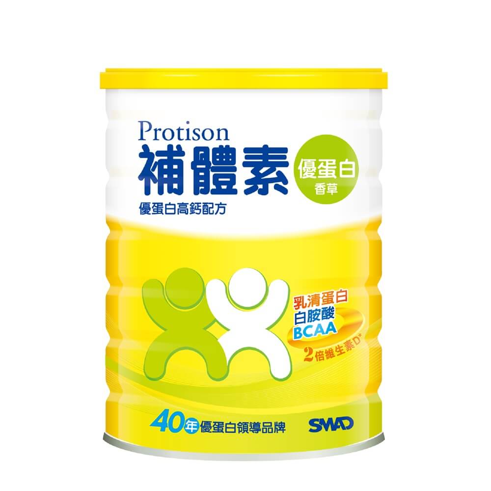 （任2罐送衛生紙）【補體素】成人優蛋白奶粉（750g／罐）香草
