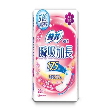 【Sofy 蘇菲】護墊-加長型-花香(28片)