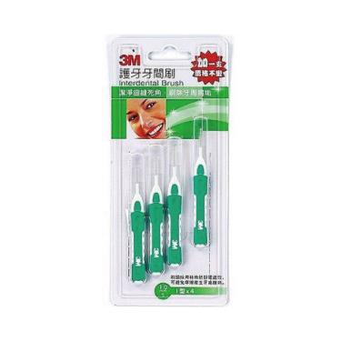 【3M】護牙牙間刷Ｉ型（S／4支）