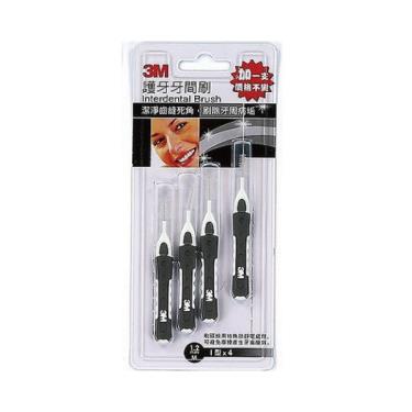 【3M】護牙牙間刷Ｉ型（M／4支）