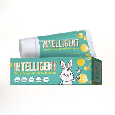【Intelligent因特力淨】兒童酵素牙膏 原味（40g）