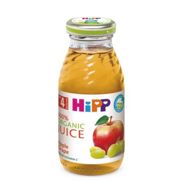 【HiPP喜寶】生機蘋果葡萄汁（200ml）