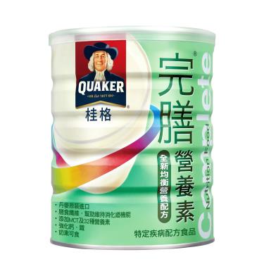 （買2罐折100）【QUAKER桂格】完膳全新均衡營養配方（850g／罐） 新舊包裝隨機出貨