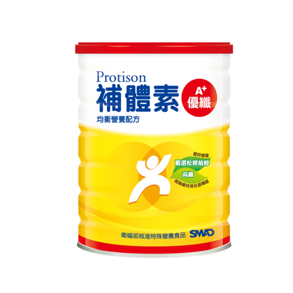 （任2罐送衛生紙）【補體素】優纖A+奶粉（900g／罐）