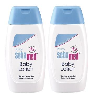 【Sebamed施巴】嬰兒潤膚乳液（200ml）2入組