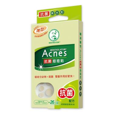 【曼秀雷敦】Acnes抗菌痘痘貼 綜合型 26入(盒)