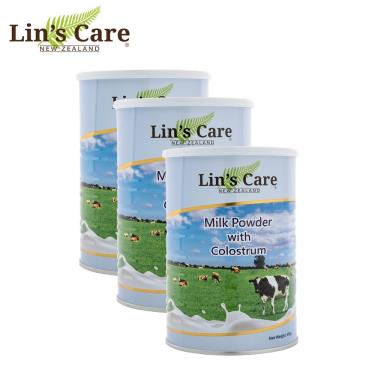 【Lin's Care】紐西蘭高優質初乳奶粉（450gX3罐）原裝進口