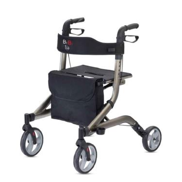 【I CARE艾品】BiBi輕巧時尚帶輪助行車／助行椅 廠商直送