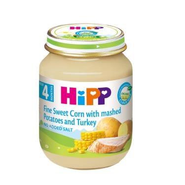 【HiPP喜寶】天然玉米馬鈴薯火雞全餐（125g）
