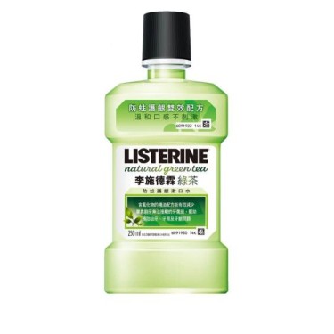 【Listerine李施德霖】綠茶漱口水250ml