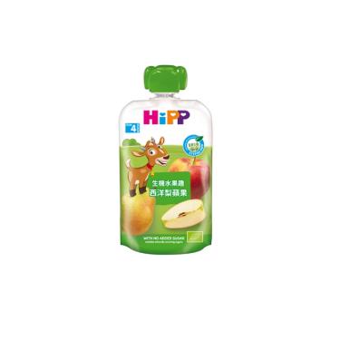【HiPP喜寶】生機水果趣（100g/包）西洋梨蘋果